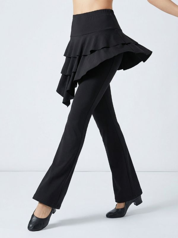 사선 부츠컷 착용