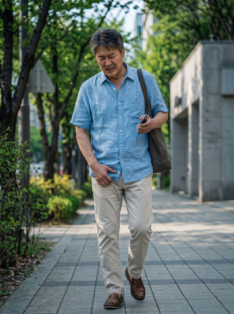 일반 속옷 말림